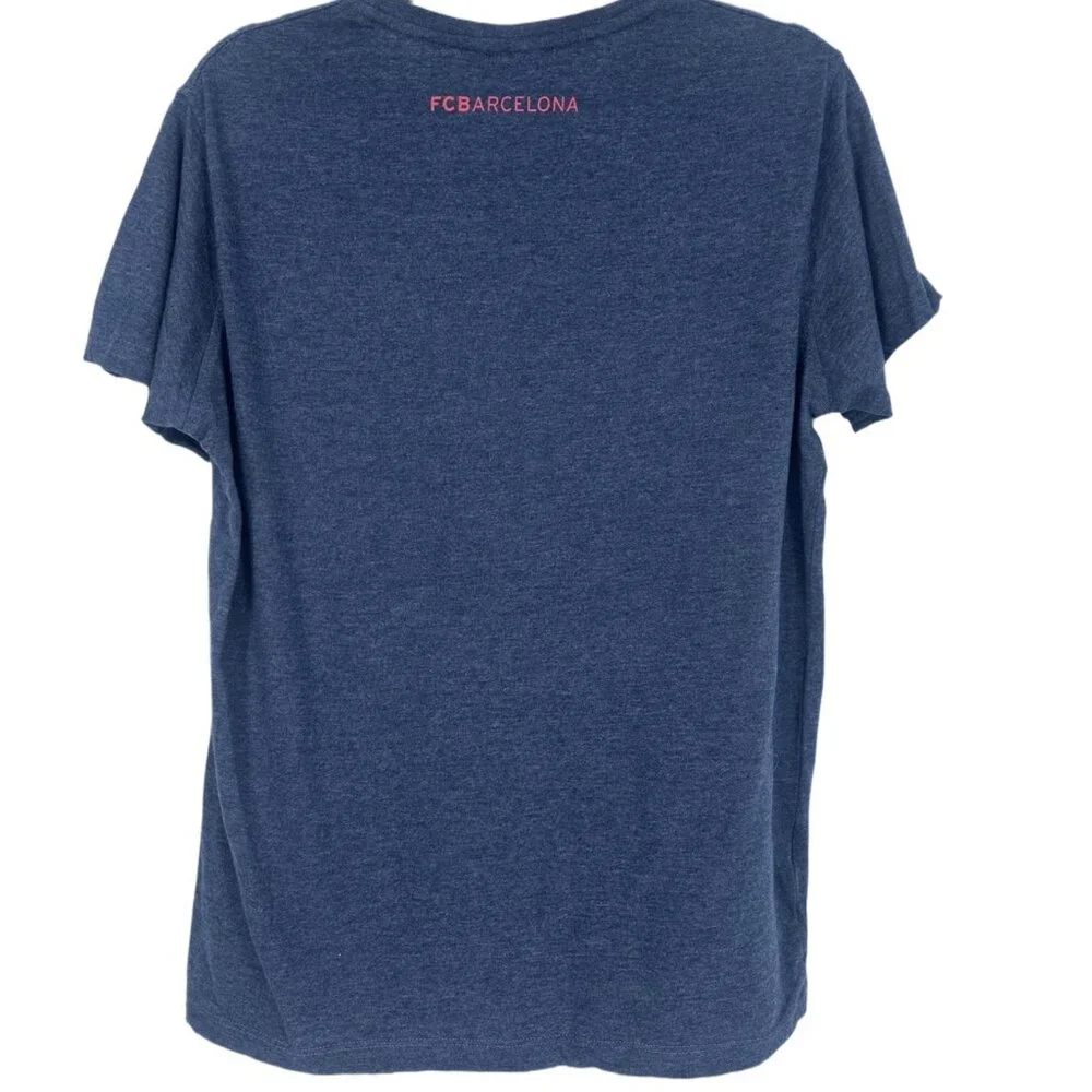 ⚽ FC Barcelona Graphic Tee Shirt Camp Nou Since 1899 Navy S ⚽ - Picture 3 of 6
